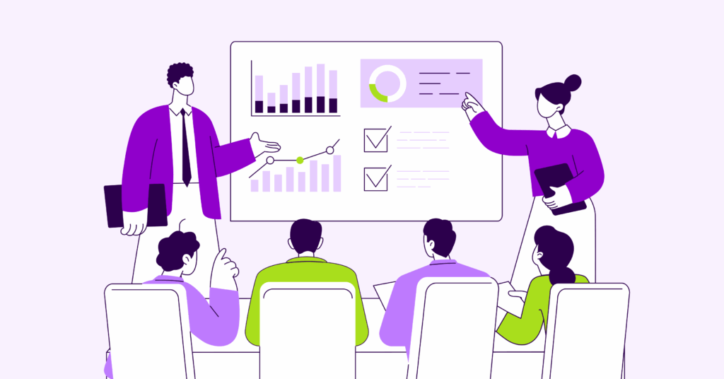 Recruiting and marketing funnel overlap showing shared engagement metrics