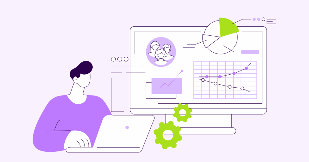Framework diagram showing governance, strategy, and focus for HR analytics