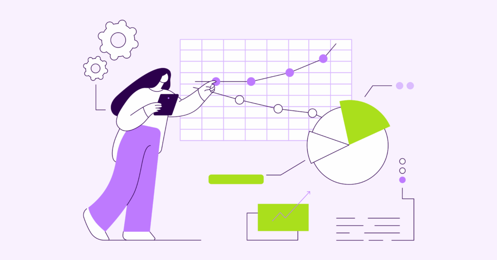 Metric dashboard contrasting activity metrics with value-based outcomes