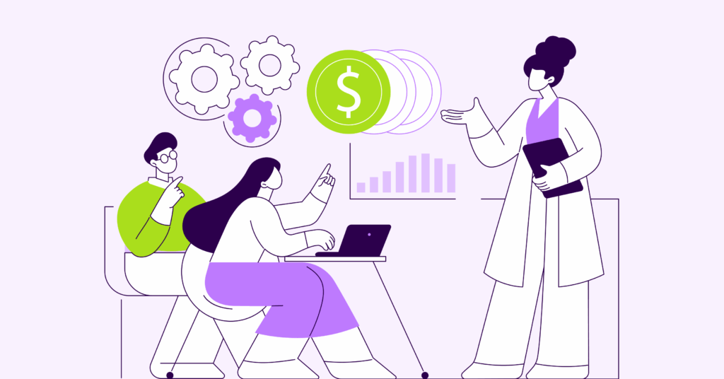 Side-by-side comparison of people analytics versus transactional reporting