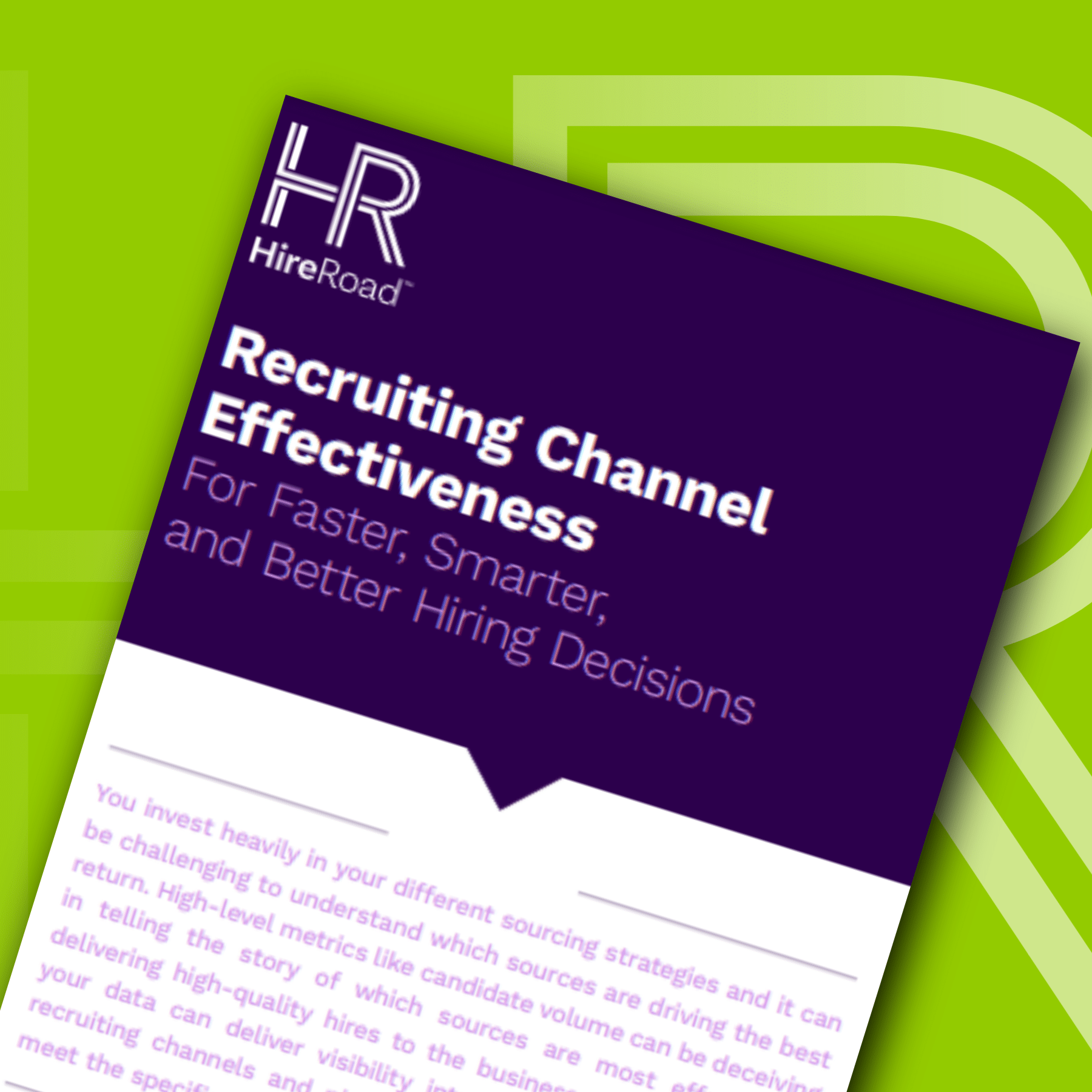 Recruiting Channel Effectiveness Infographic Thumbnail