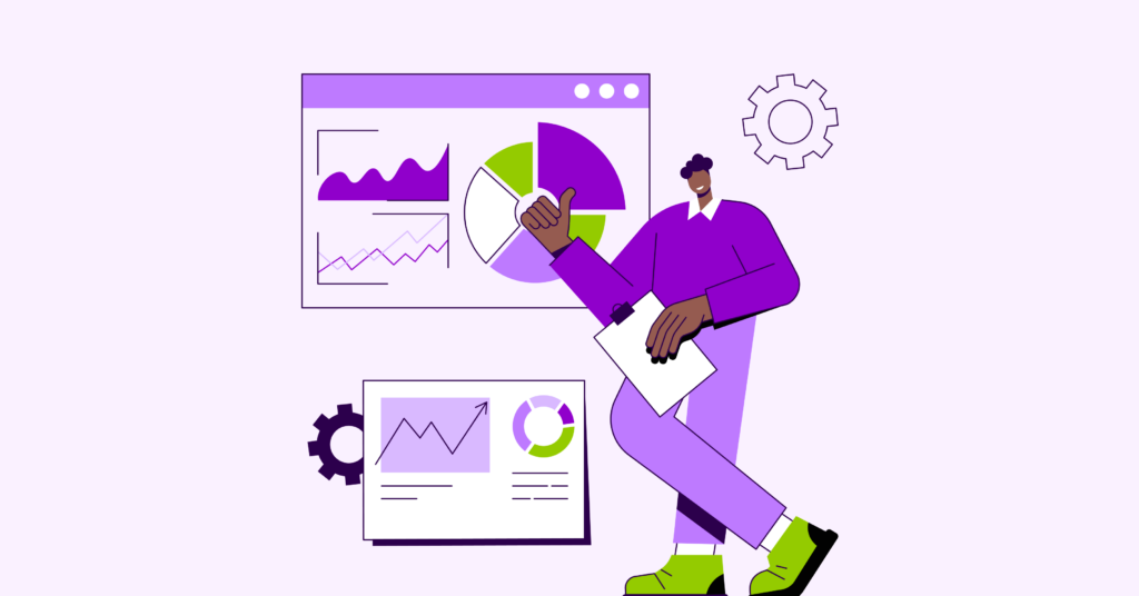 Data Visualization vector illustration