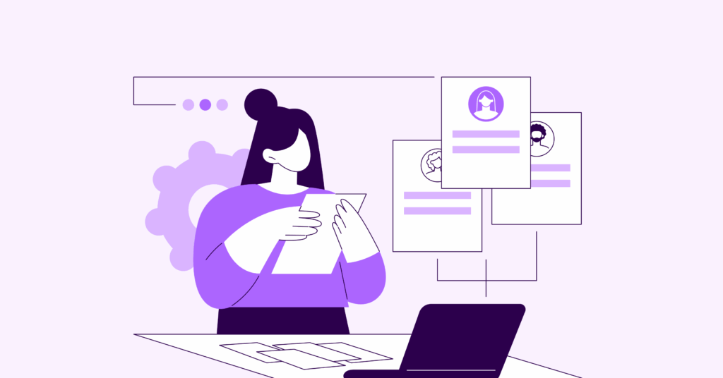 workforce planning abstract illustration