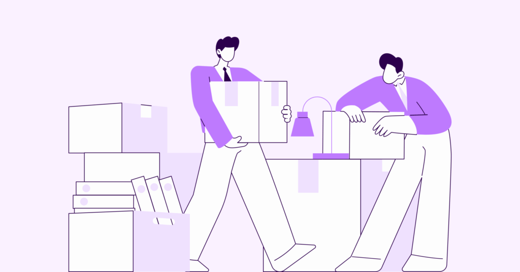 Year End Attrition Blog Featured Image illustration scaled